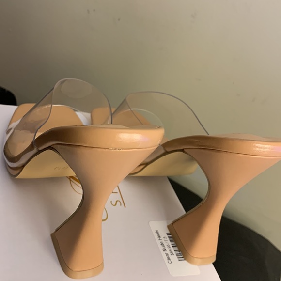 Clear Nude Heels - Picture 10 of 13